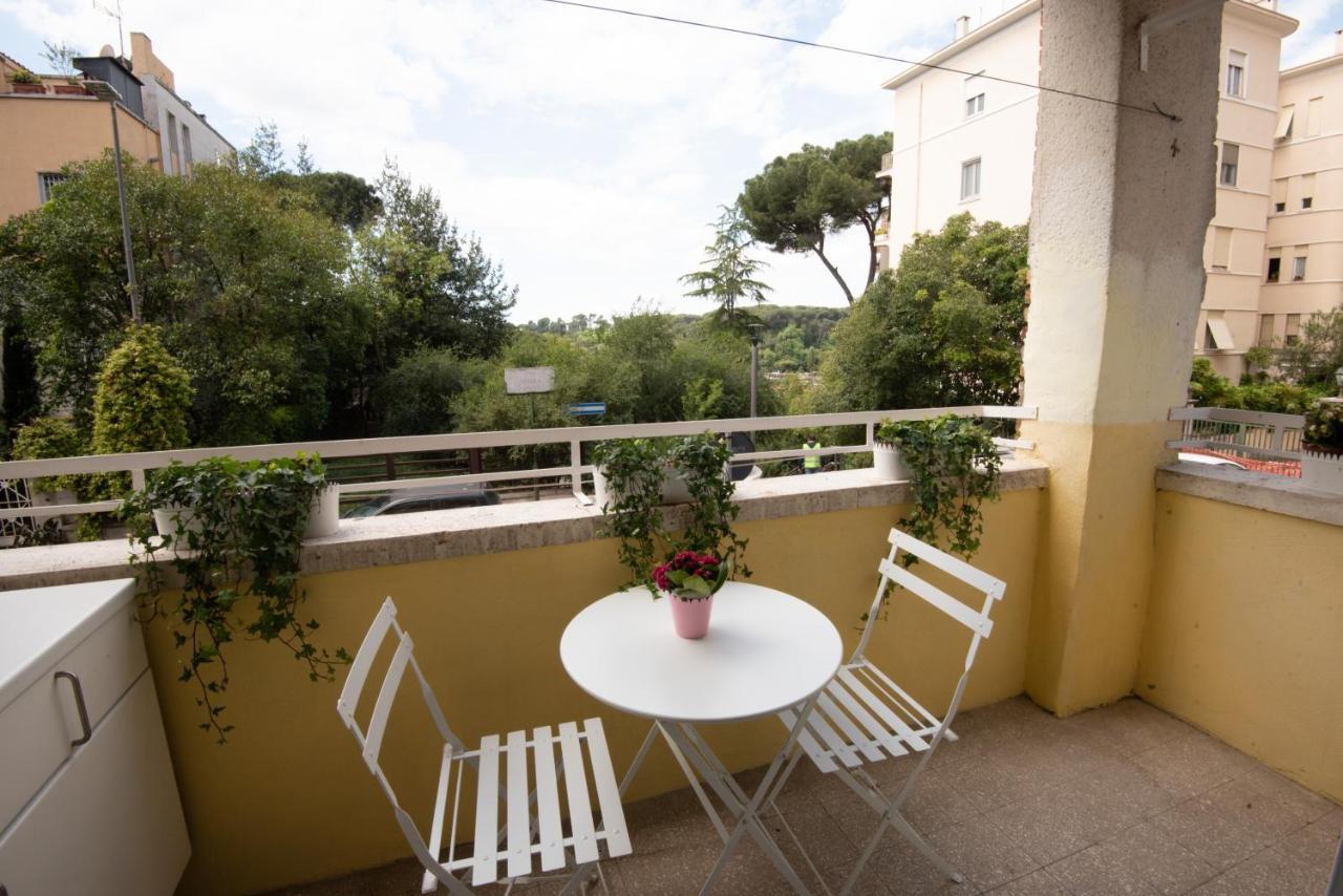 Appartamento Luminoso Con Vista Su Villa Ada Roma Dış mekan fotoğraf