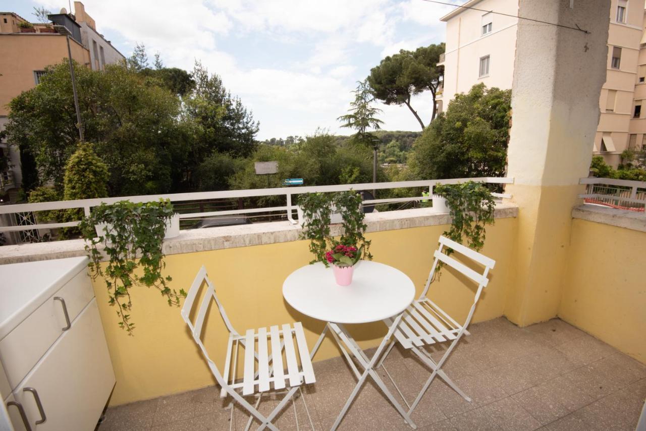 Appartamento Luminoso Con Vista Su Villa Ada Roma Dış mekan fotoğraf
